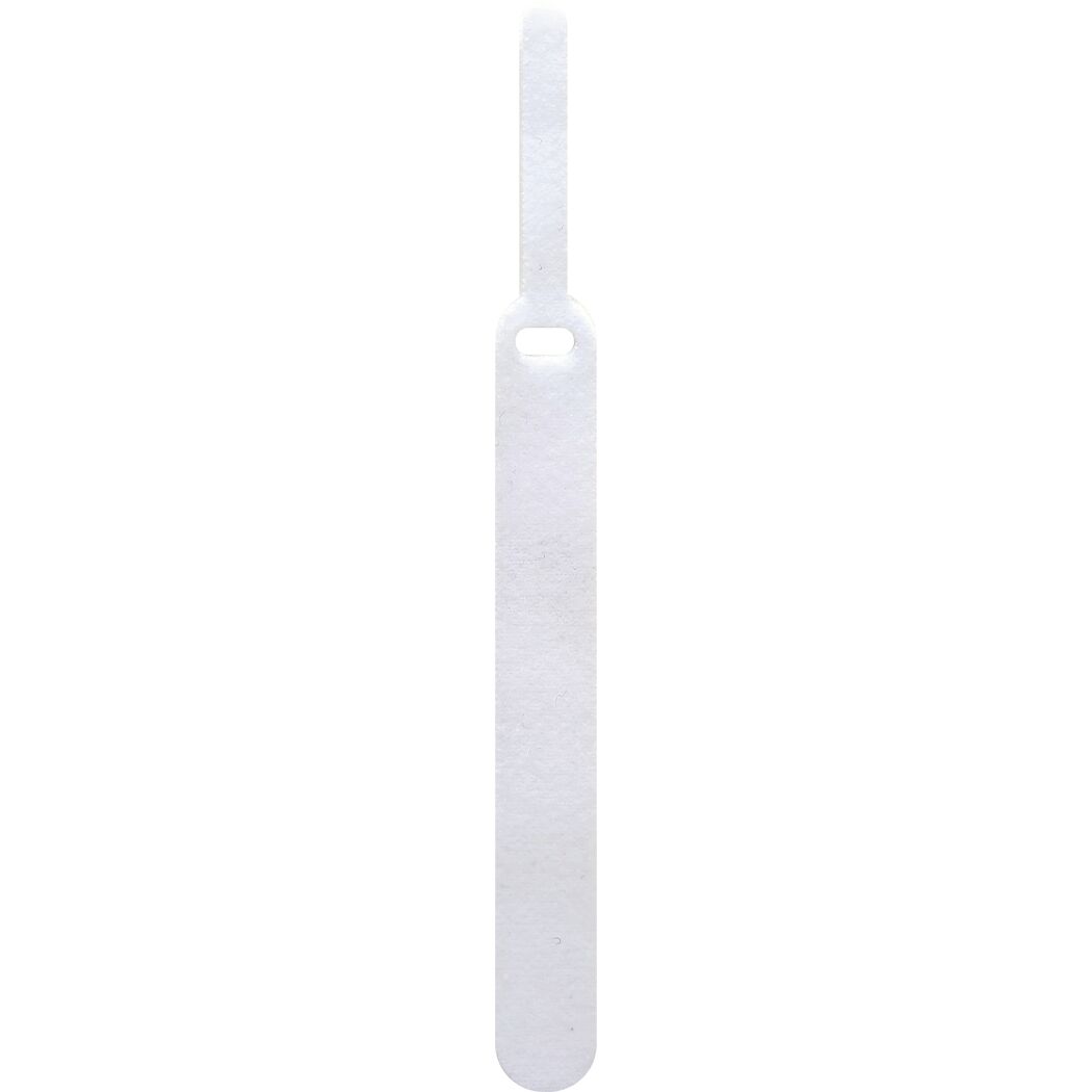 Weißer Klettbinder