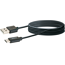 Verkleinertes Bild von USB-Ladekabel Typ C schwarz 0,5 m