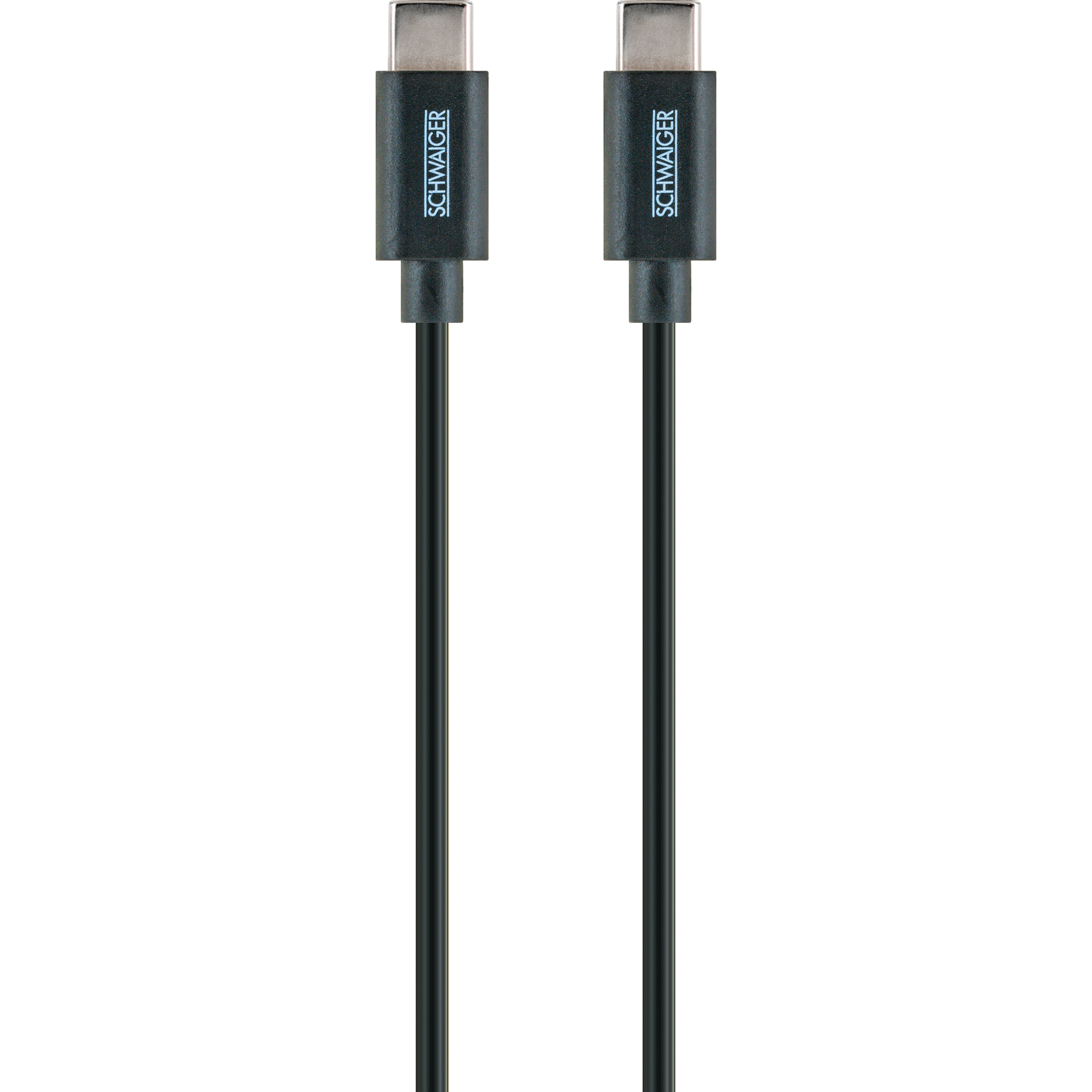 Sync- und Ladekabel USB-C schwarz 0,5 m + product picture