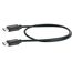 Schwarzes USB-C Kabel von SCHWAIGER