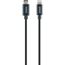 Schwarzes USB-C auf Lightning Ladekabel von SCHWAGER