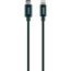 Schwarzes USB-C auf Lightning Ladekabel von SCHWAIGER