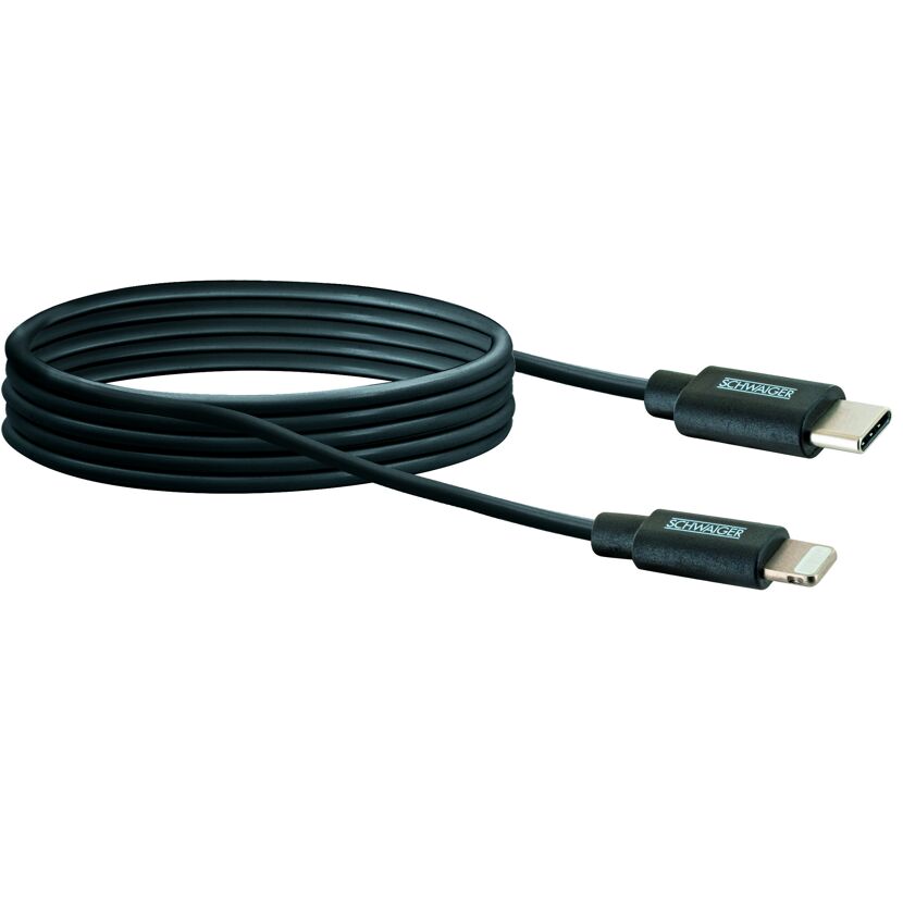 USB-C auf Lightning Ladekabel von SCHWAIGER