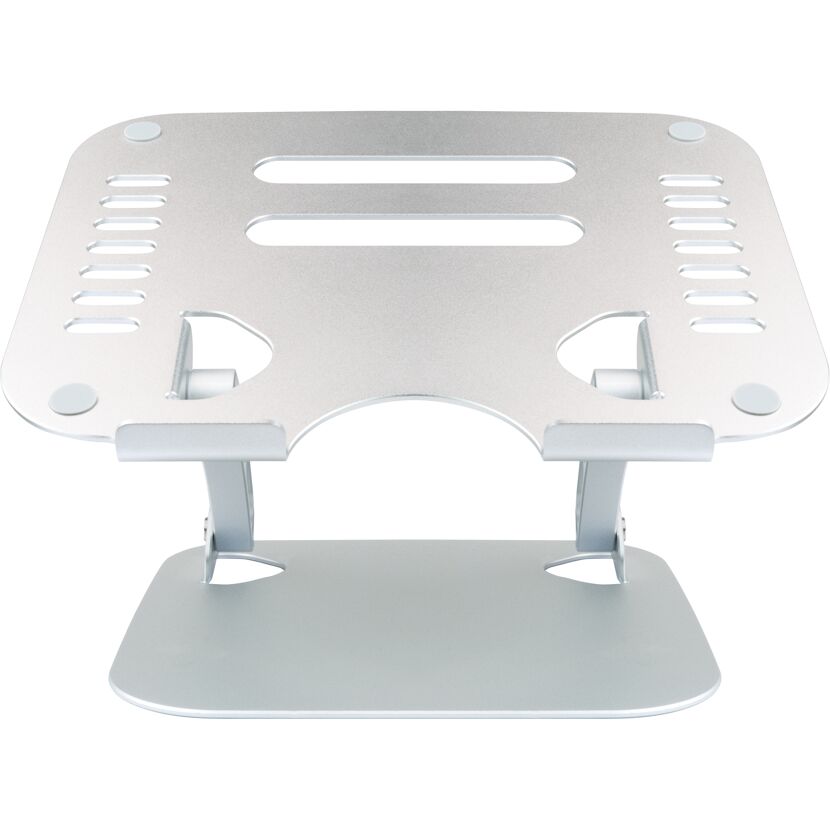 Silberner Laptopständer