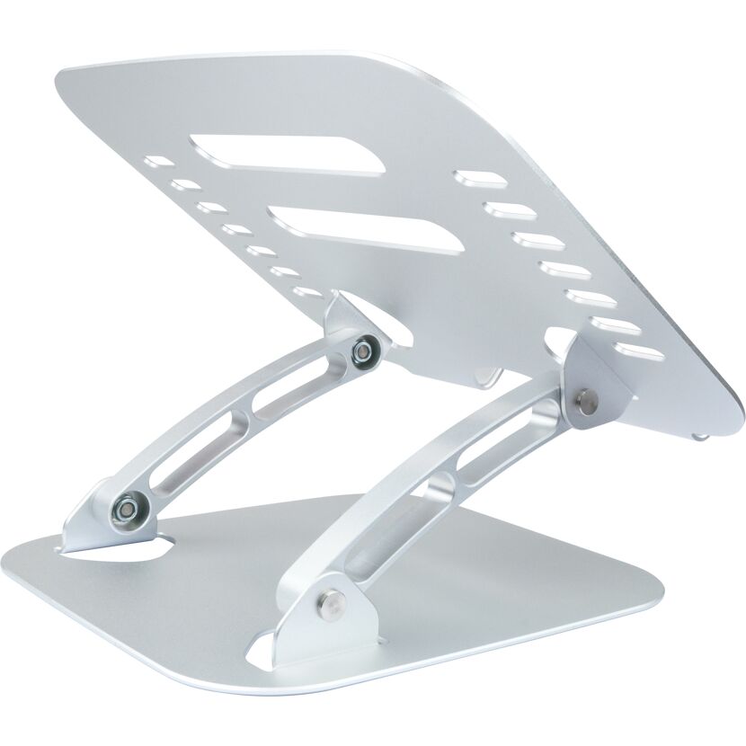 Silberner Laptopständer
