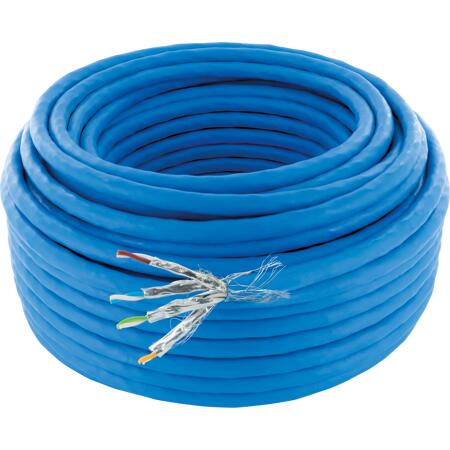 3. Bild von S/FTP-Netzwerkkabel CAT 8.1 blau 25 m