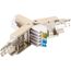 Netzwerkstecker CAT 8.1 zerlegt