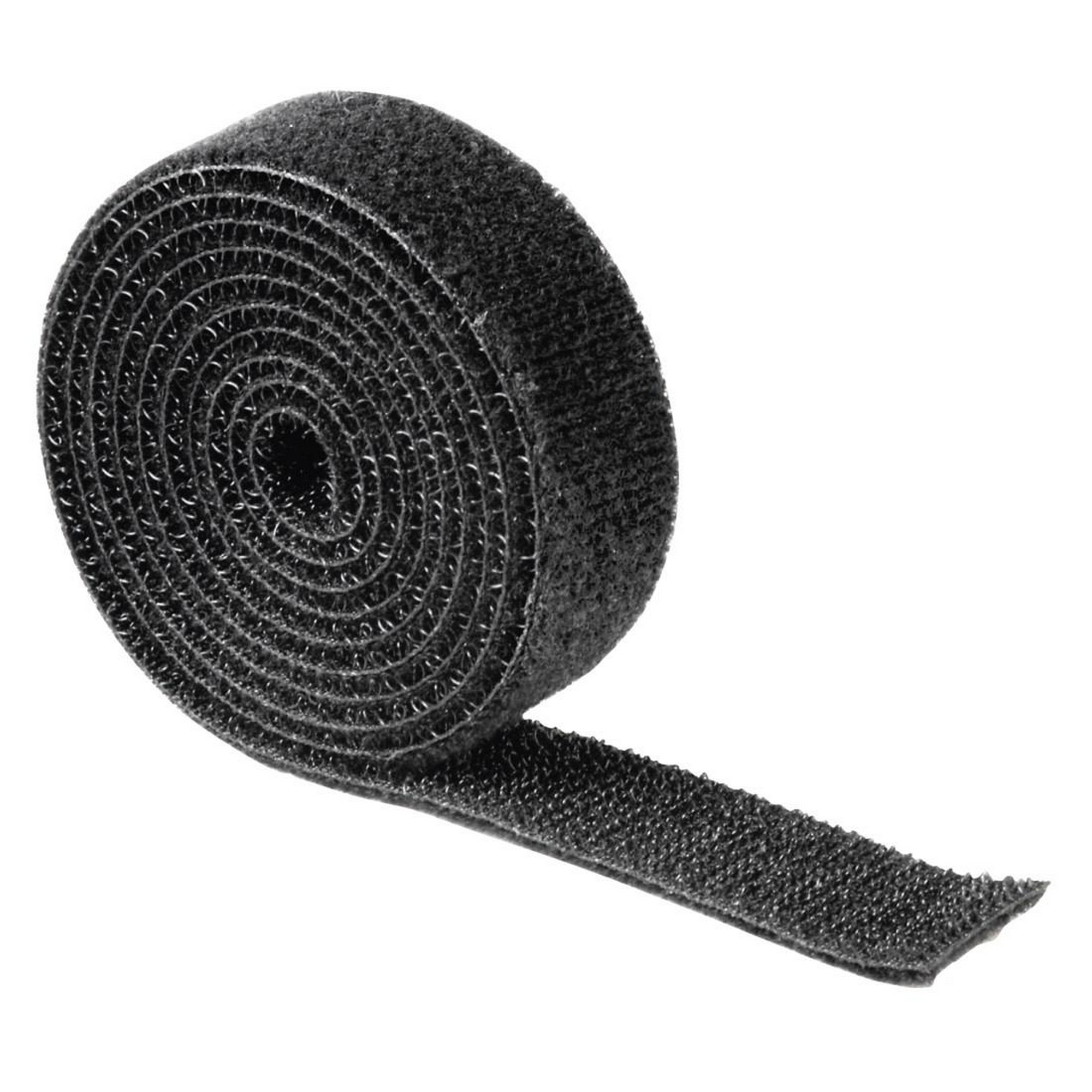 Klettband universal schwarz 100 cm + product picture