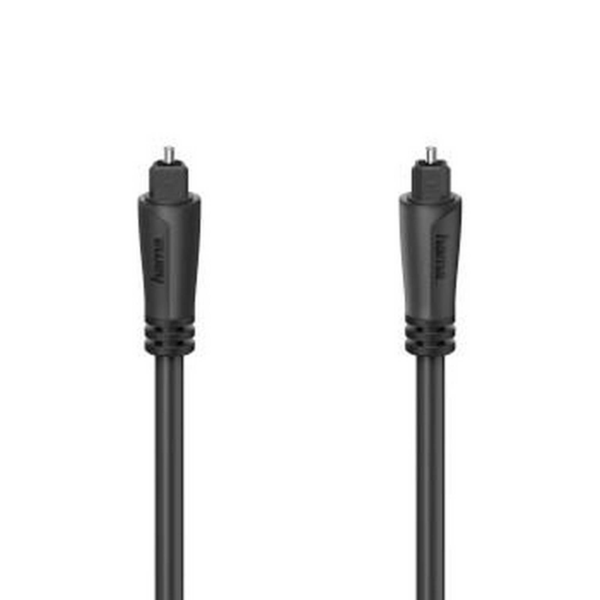 Audio-Lichtleiter-Kabel schwarz 2 x Toslink-Stecker 1,5 m + product picture