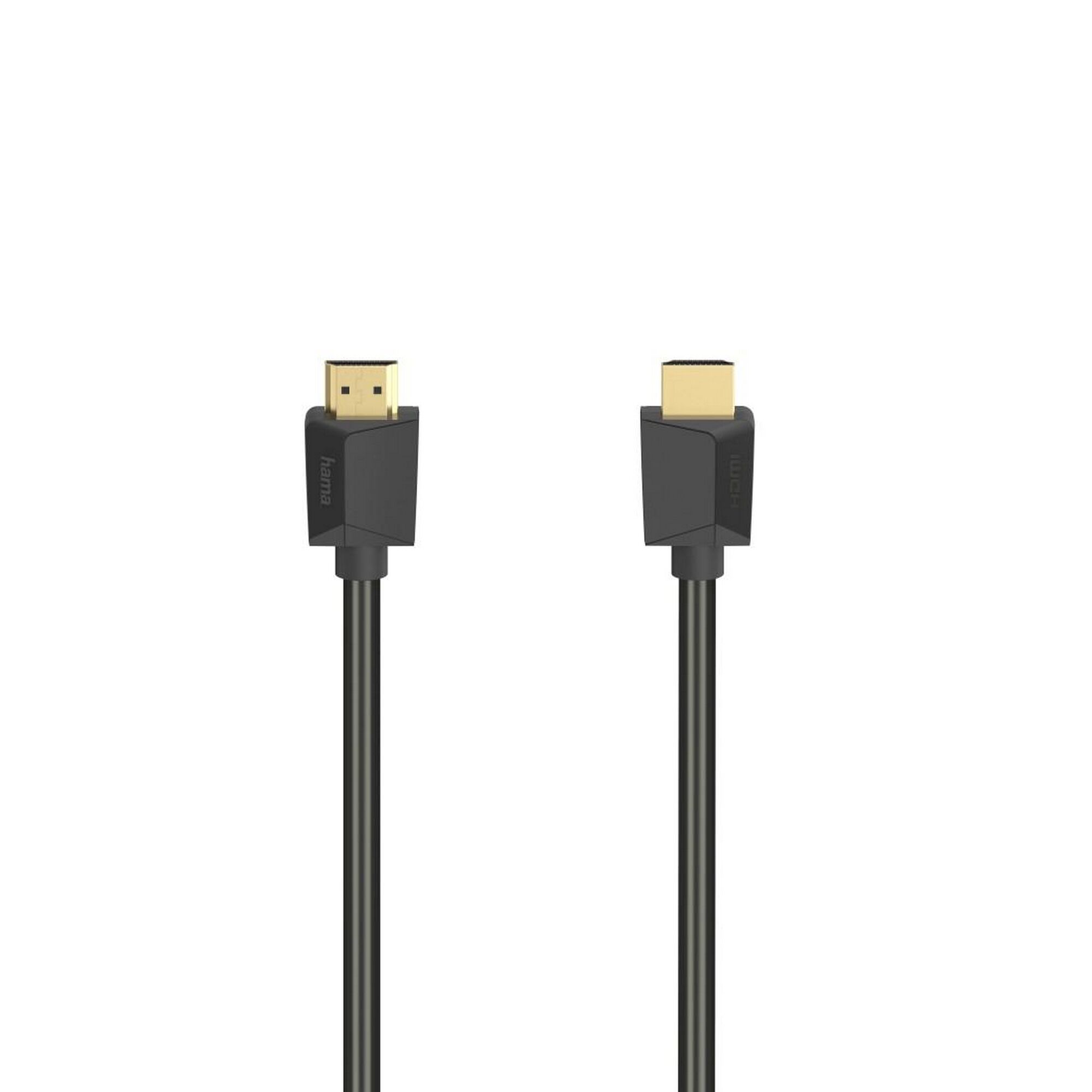 Schwarzes HDMI-Kabel von Hama