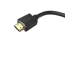 Verkleinertes Bild von HDMI-Kabel 'Essential Line' Ultra-High-Speed 8K schwarz/vergoldet 2 m