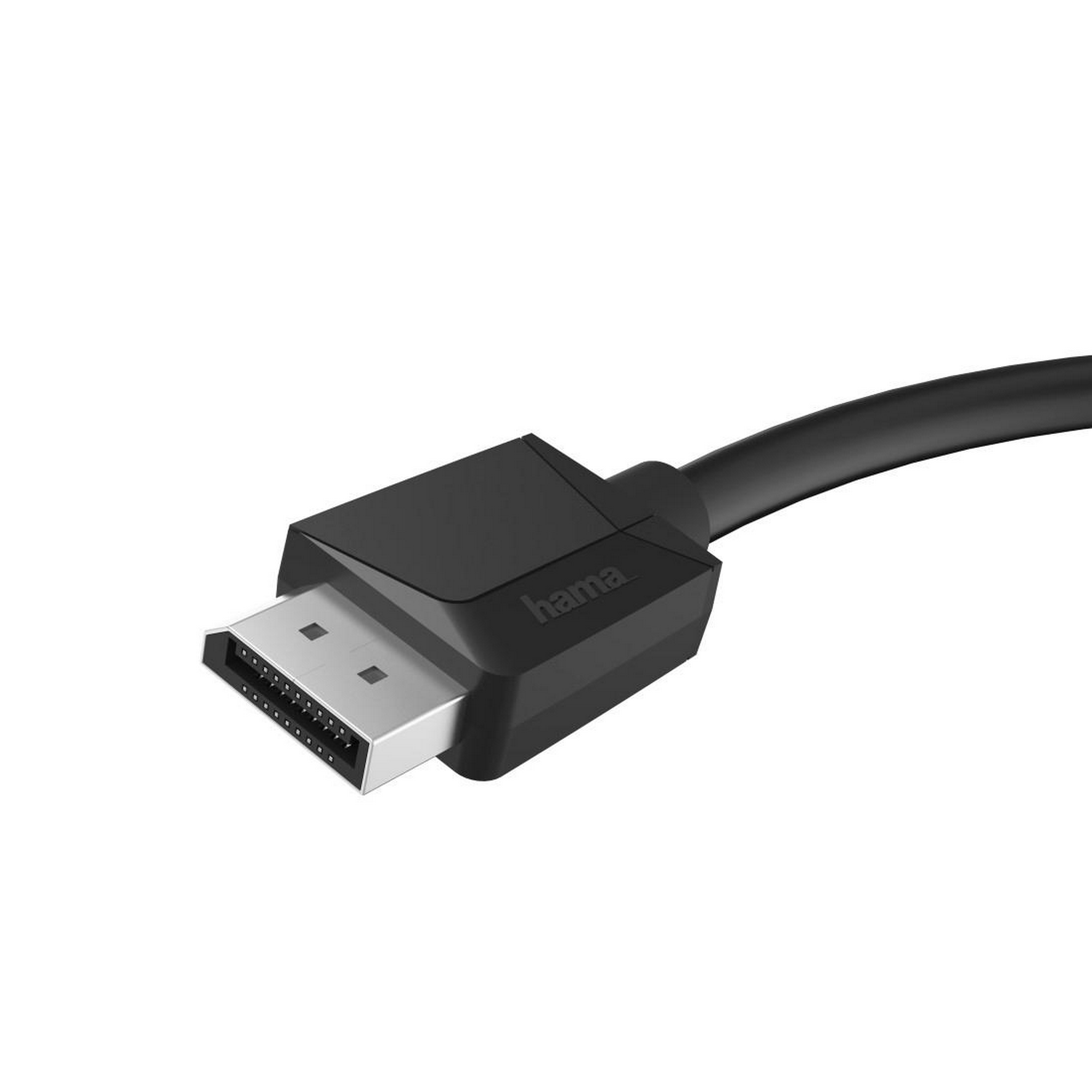 DisplayPort-Kabel 'Essential Line' DP 1.2 Ultra-HD 4K schwarz 1,5 m + product picture