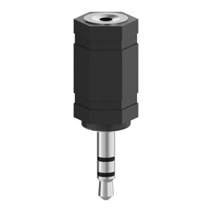 Audio-Adapter Stereo 3,5 mm Klinkenstecker mit 2,5 mm Klinkenkupplung