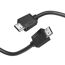 Schwarzes HDMI-Kabel von Hama