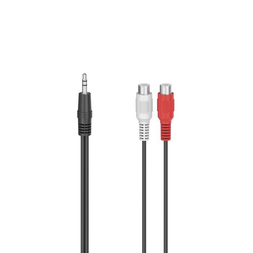3,5mm Klinkenstecker auf 2 Cinch-Buchsen