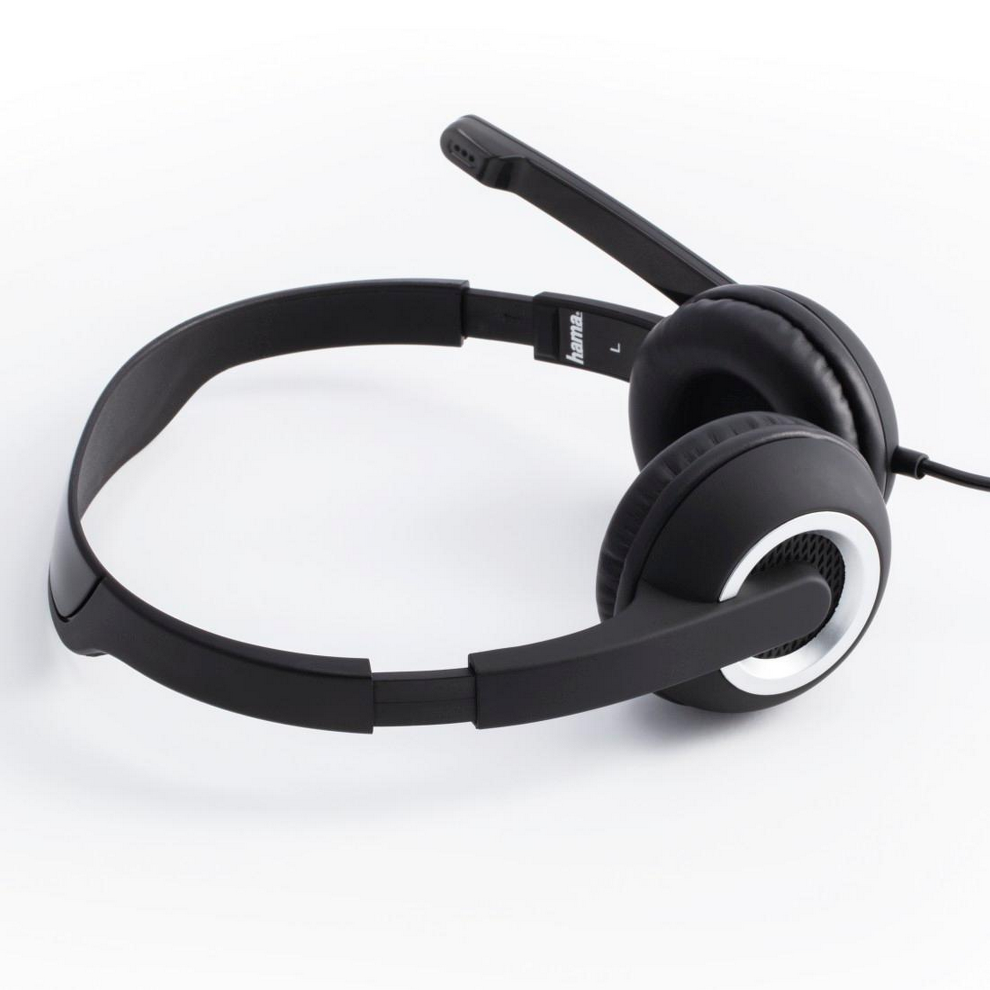 PC-Office-Headset 'HS-P150' Stereo schwarz kabelgebunden + product picture