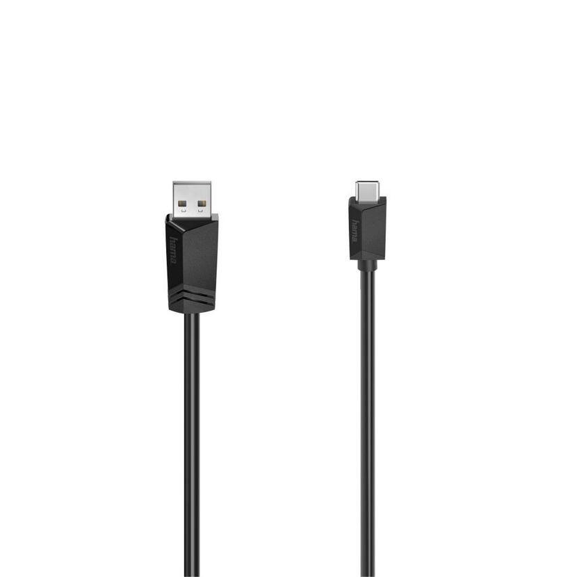 Schwarzes USB-C-Kabel