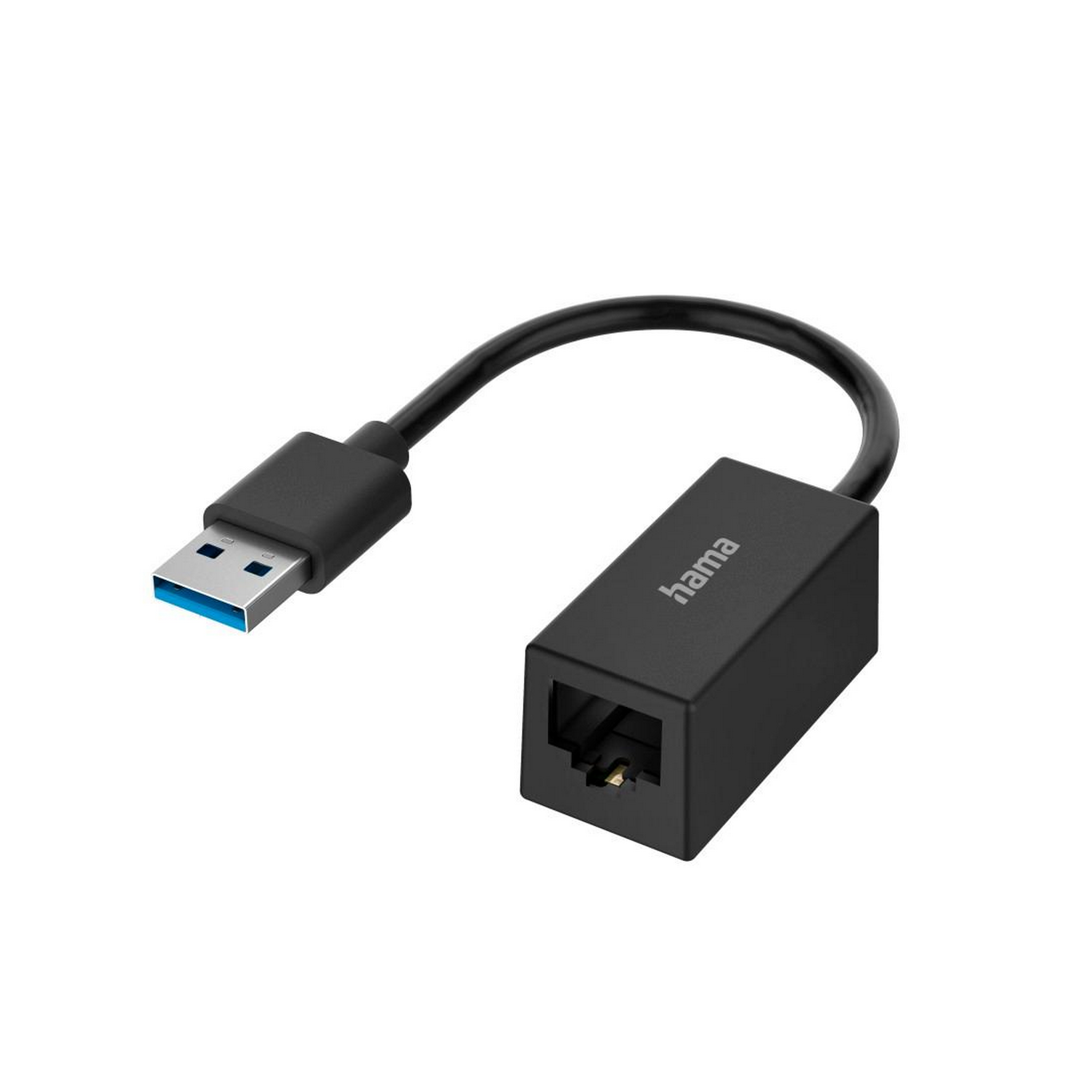 Netzwerkadapter USB-Stecker mit LAN-Ethernet-Buchse + product picture