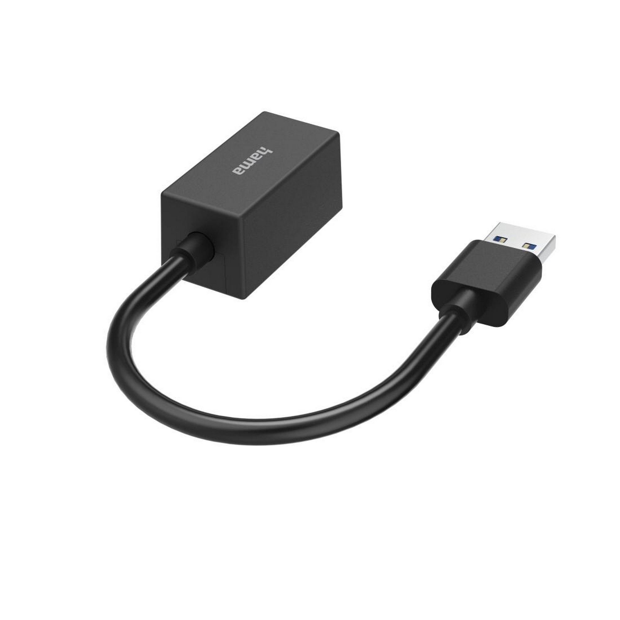 Netzwerkadapter USB-Stecker mit LAN-Ethernet-Buchse + product picture