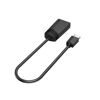 Schwarzer USB-C-Adapter von Hama