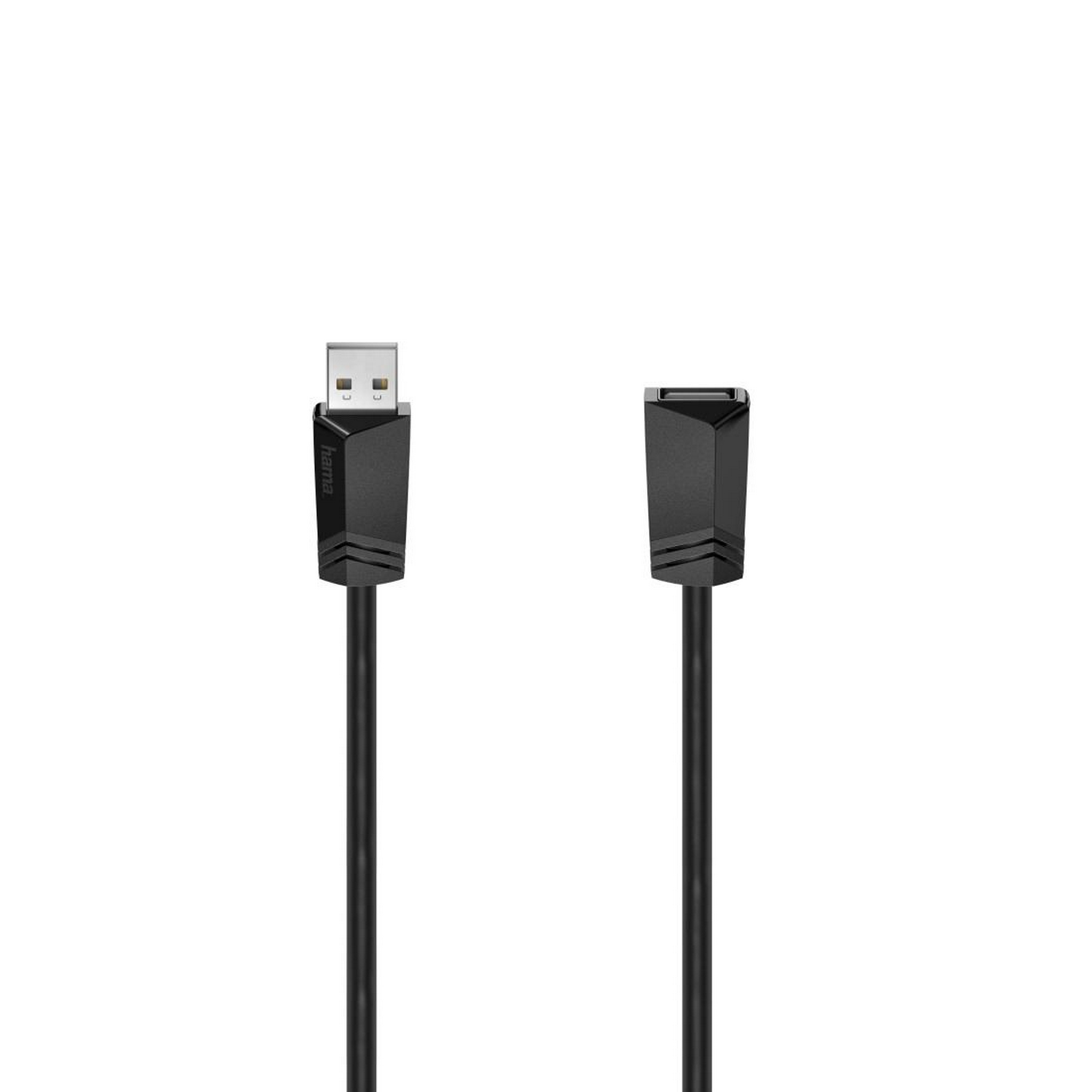 USB-Verlängerungskabel USB 2.0 schwarz 3 m + product picture