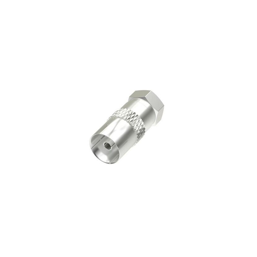 Koax Kupplung SAT Adapter F-Stecker