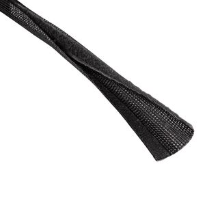 Kabelbündel-Gewebeschlauch 'Flexwrap' schwarz 180 cm