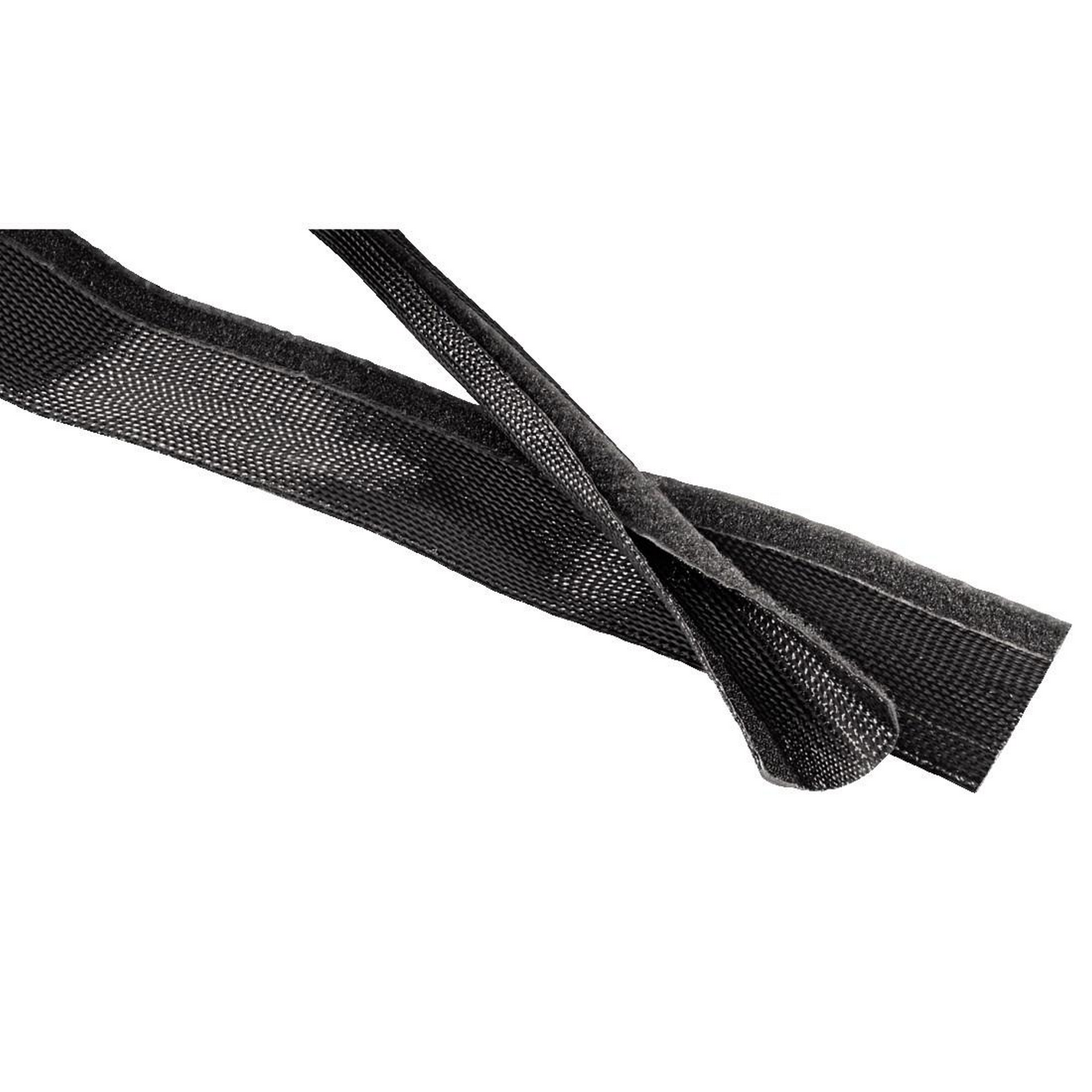 Kabelbündel-Gewebeschlauch 'Flexwrap' schwarz 180 cm + product picture