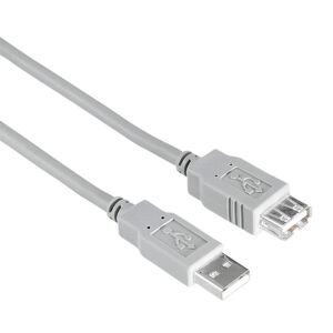 USB-Verlängerungskabel, USB 2.0 grau 3 m