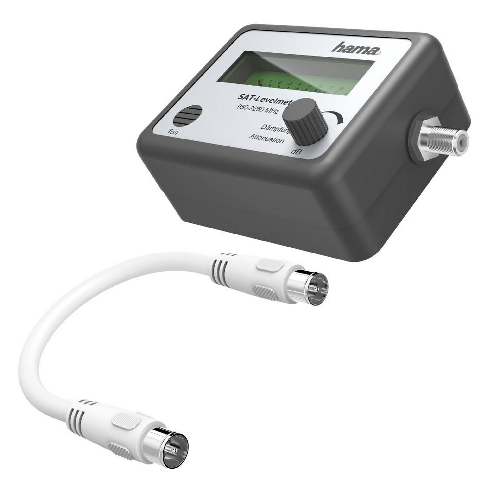 Hama SAT-Levelmeter mit Kabel