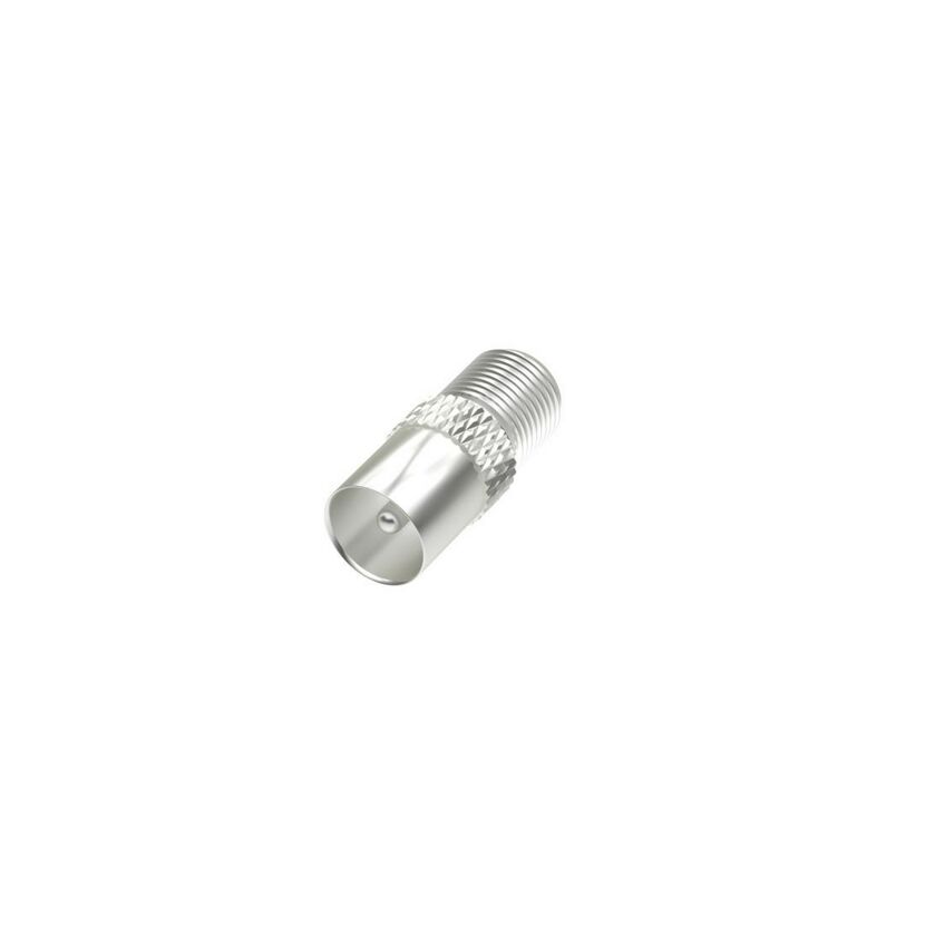 SAT-Adapter F Kupplung Koax Stecker
