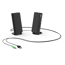 Verkleinertes Bild von PC-Lautsprecher 'E 80' schwarz kabelgebunden