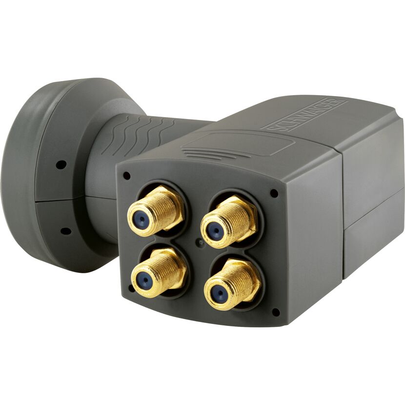 Quad LNB Sun Protect hellgrau von SCHWAGER