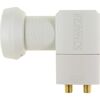 Digitales Twin LNB 'Sun Protect' hellgrau