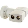 Digitales Twin LNB 'Sun Protect' hellgrau