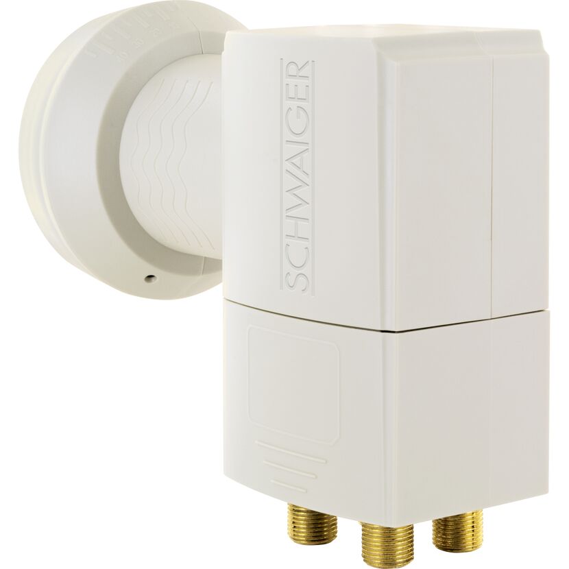 Quad LNB Sun Protect hellgrau von SCHWAIGER
