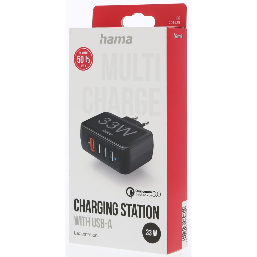 Hama Multi Charge Ladestation 33W