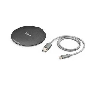 Wireless Charger 'QI-FC10 Metal' schwarz 10 W kabelloses Smartphone-Ladepad