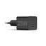 Verkleinertes Bild von Schnellladegerät schwarz USB-C, PD / Qualcomm 25 W