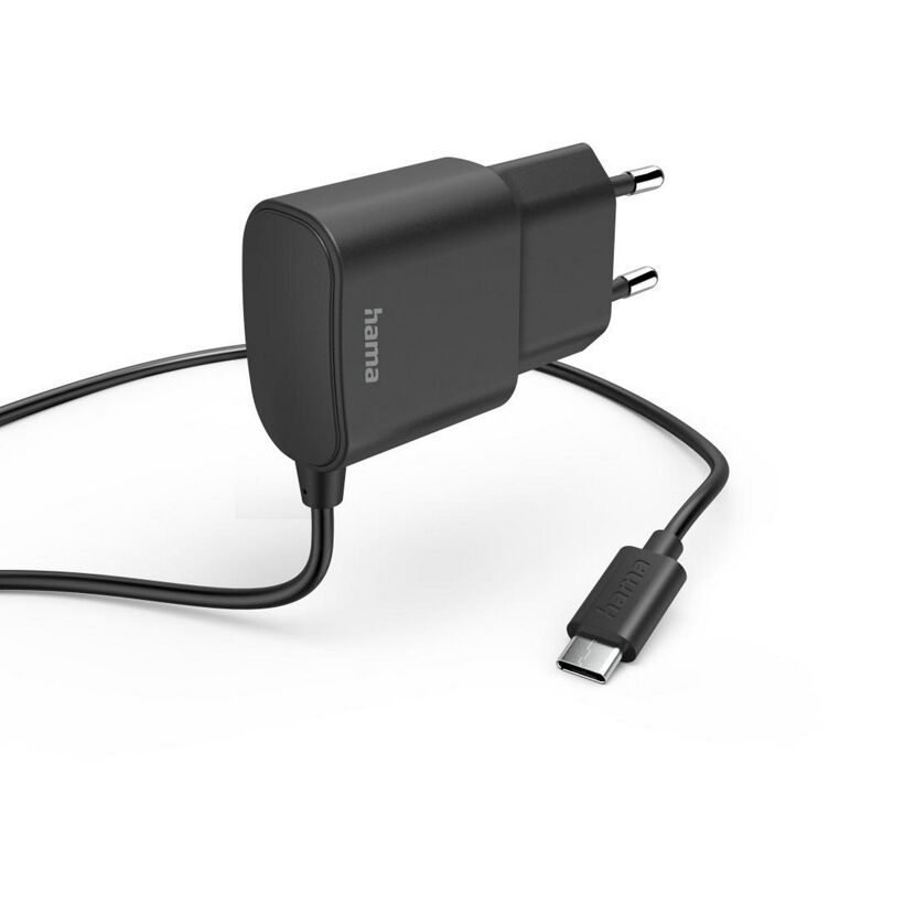 Hama USB-C-Ladegerät, 12 W, schwarz