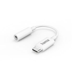 USB-C-Adapter mit 3,5 mm Audiobuchse weiß
