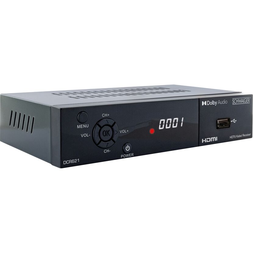 Full HD Kabelreceiver 'DCR621' schwarz