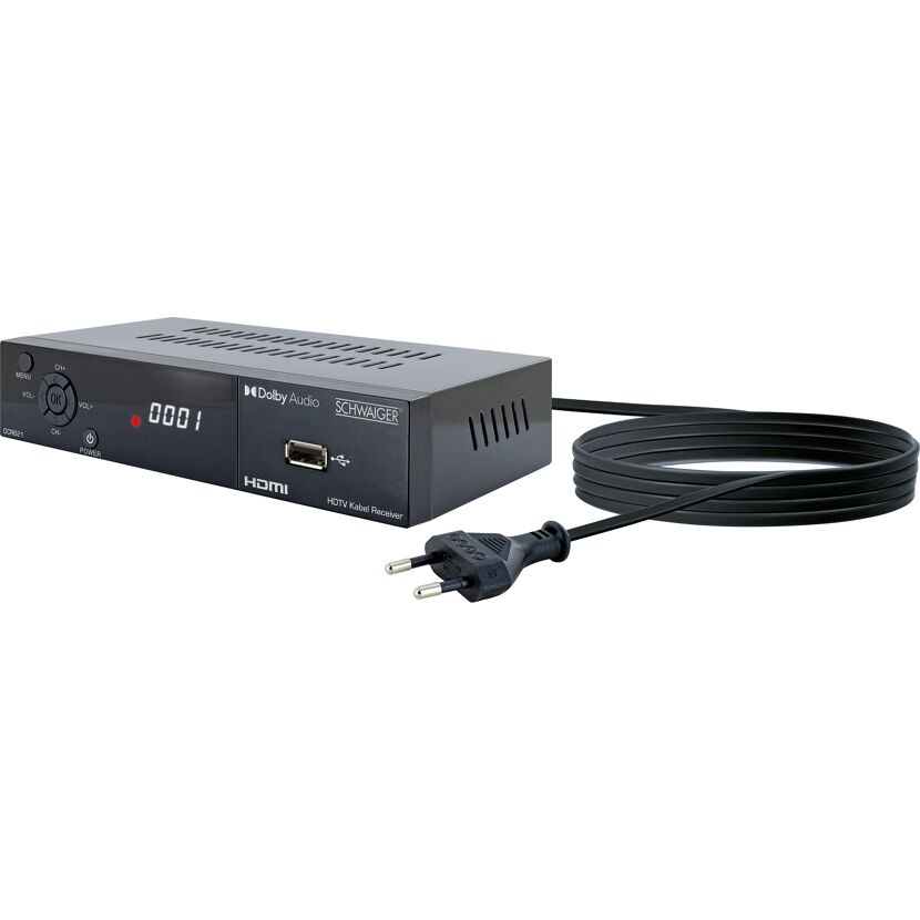 Full HD Kabelreceiver 'DCR621' schwarz