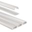 Kabelkanal weiß selbstklebend eckig 100 x 2,1 x 1 cm, 3 Stück