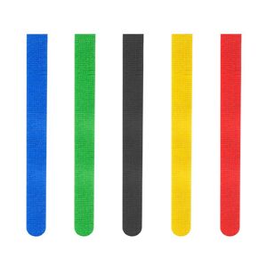 Klett-Kabelbinder farbig sortiert 16 x 215 mm, 5 Stück