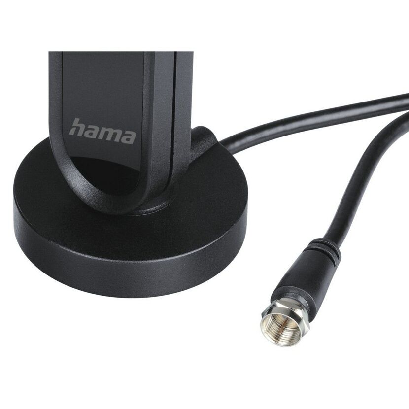 Schwarze Zimmerantenne Hama