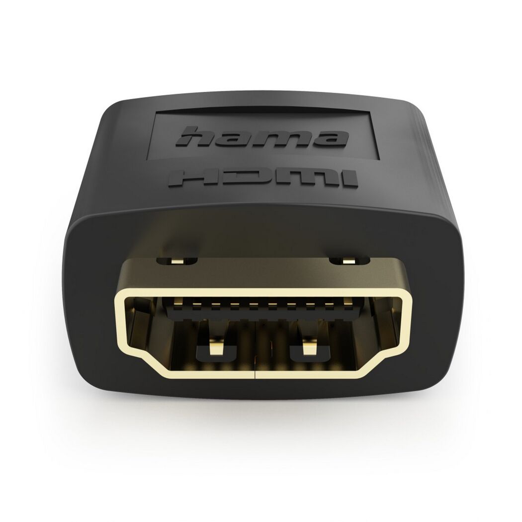 Schwarzer HDMI Adapter