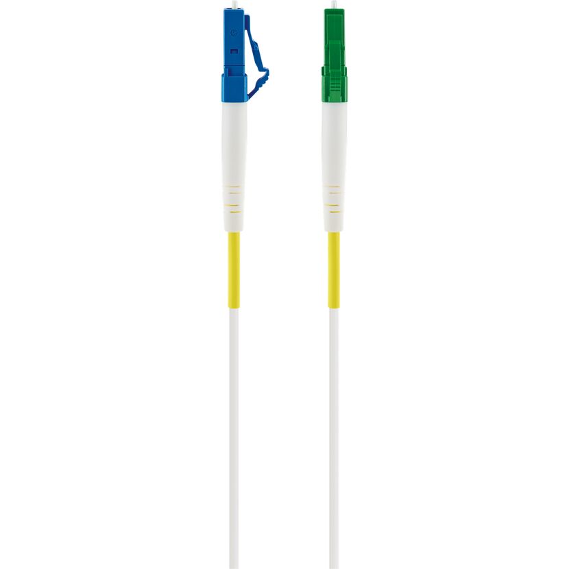 Zwei Glasfaser-Netzwerkkabel