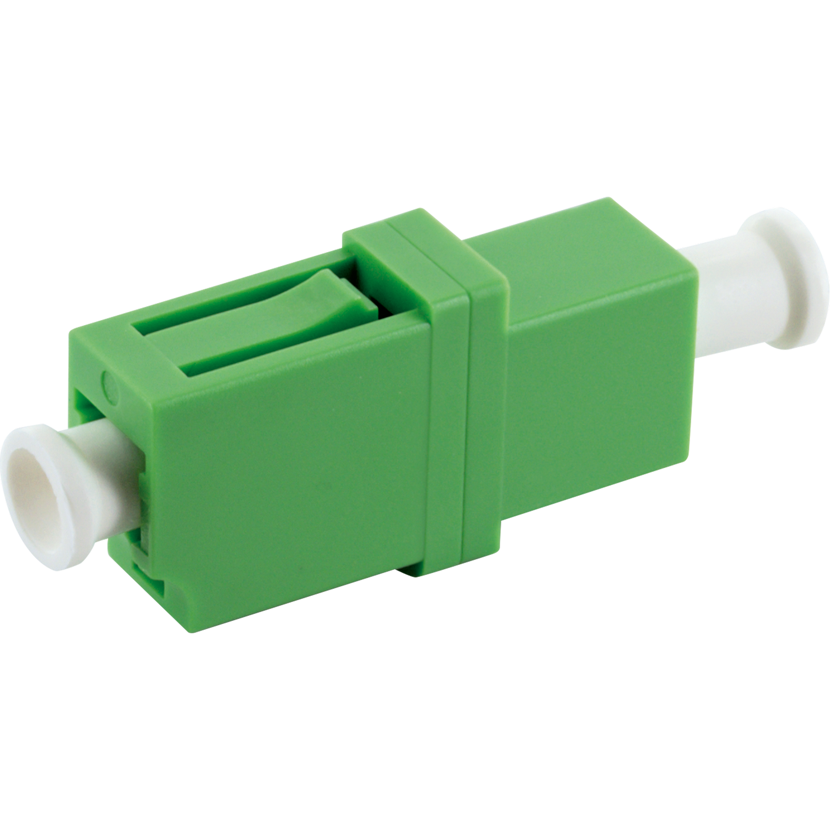 Grüner Glasfaser Verbinder LC Simplex