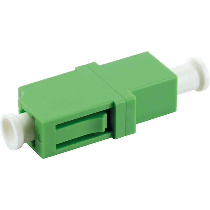 Grüner Glasfaser Verbinder LC Simplex